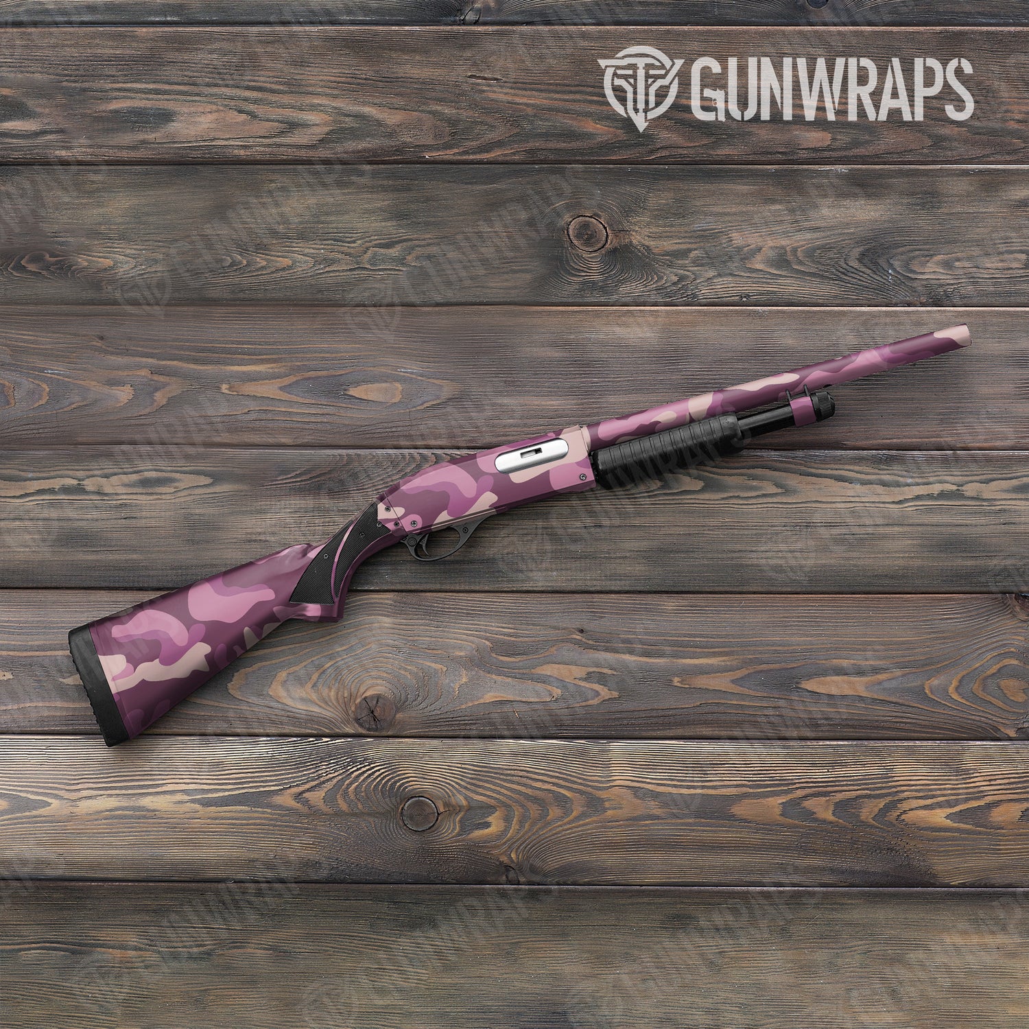 Shotgun Classic XL Floral Camo Gun Skin Vinyl Wrap