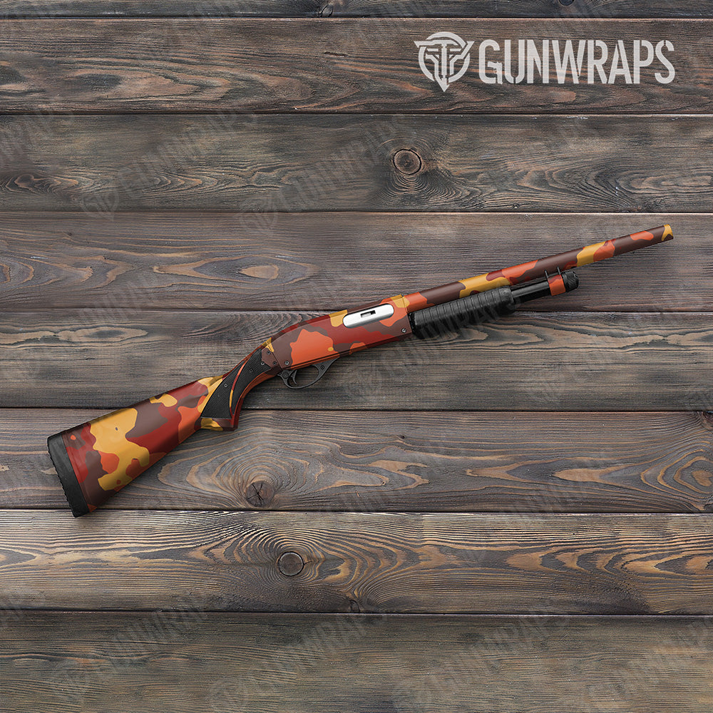 Shotgun Cumulus XL Autumn Camo Gun Skin Vinyl Wrap