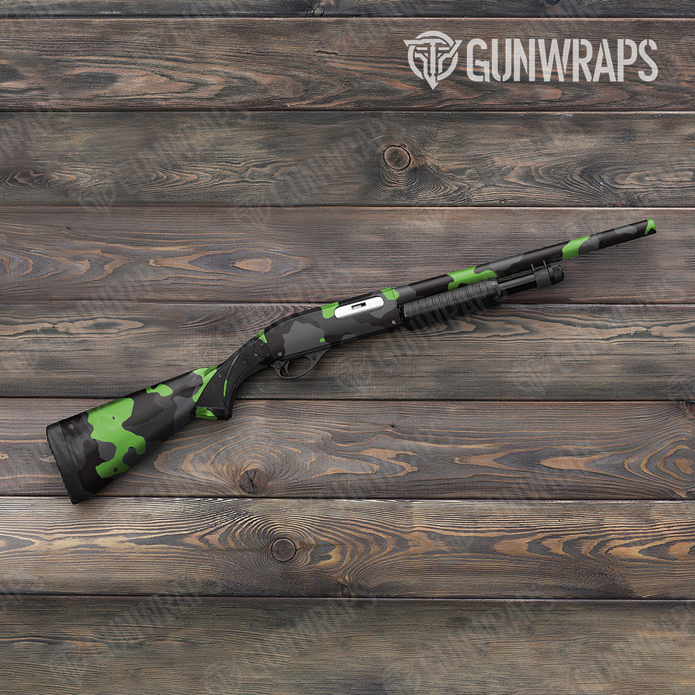 Shotgun Cumulus XL Metro Green Camo Gun Skin Vinyl Wrap