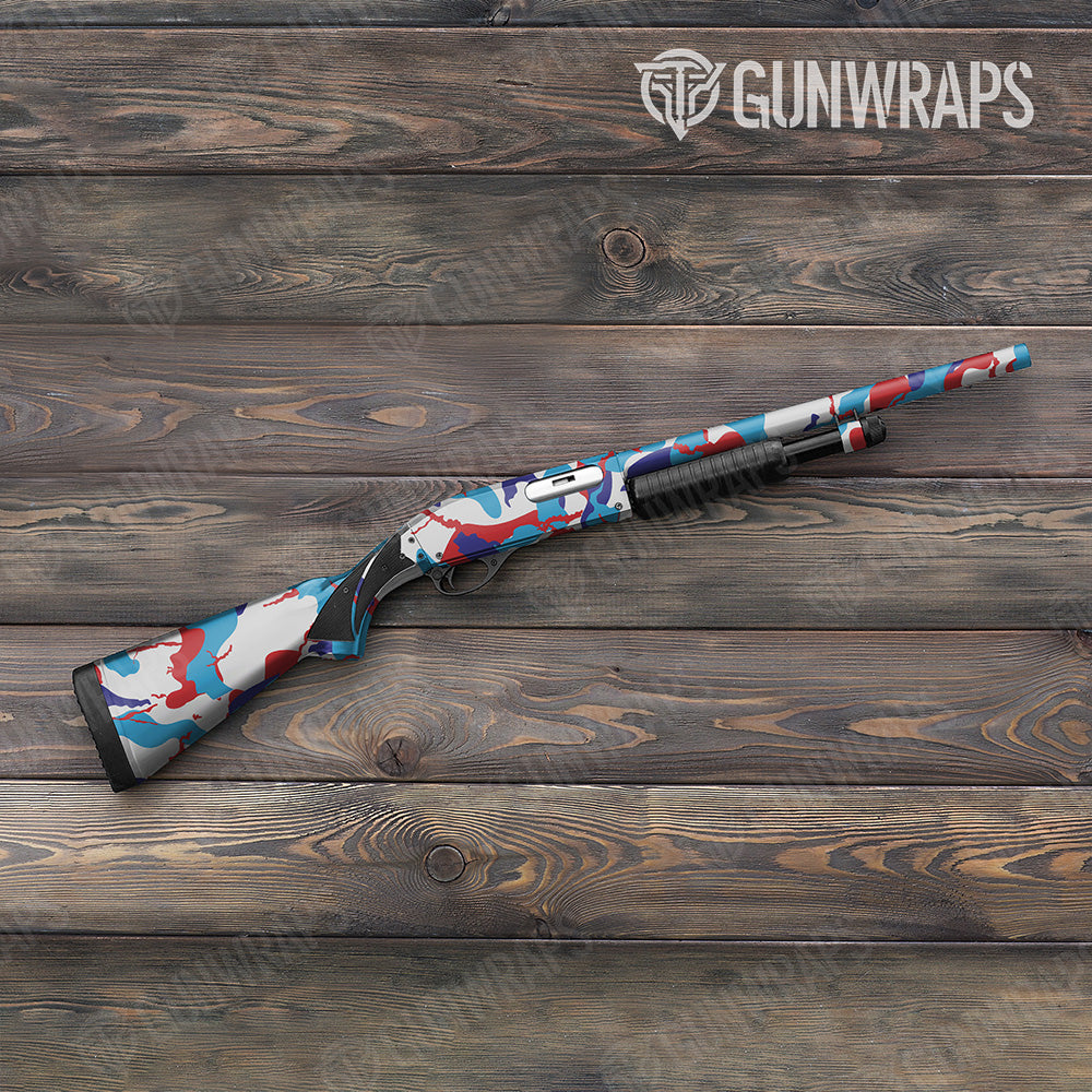 Shotgun Ragged XL M Series Camo Gun Skin Vinyl Wrap