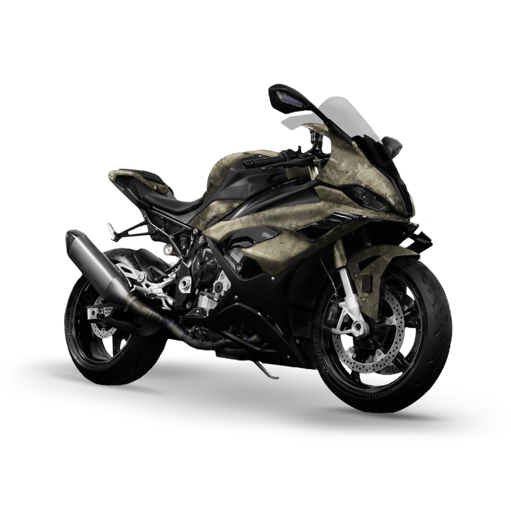 A-TACS AU-X Camo Sports Bike Vinyl Wrap