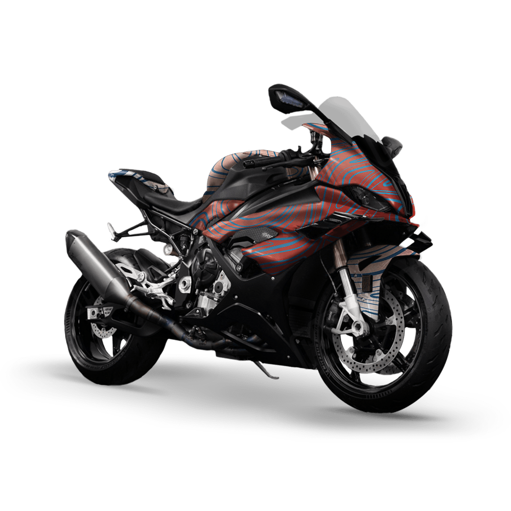 Damascus Patriot Camo Sports Bike Vinyl Wrap