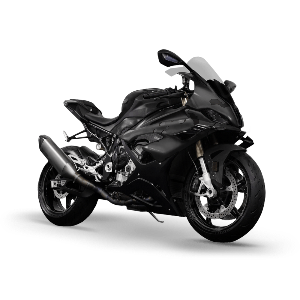Jumbo Battle Storm Elite Black Camo Sports Bike Vinyl Wrap