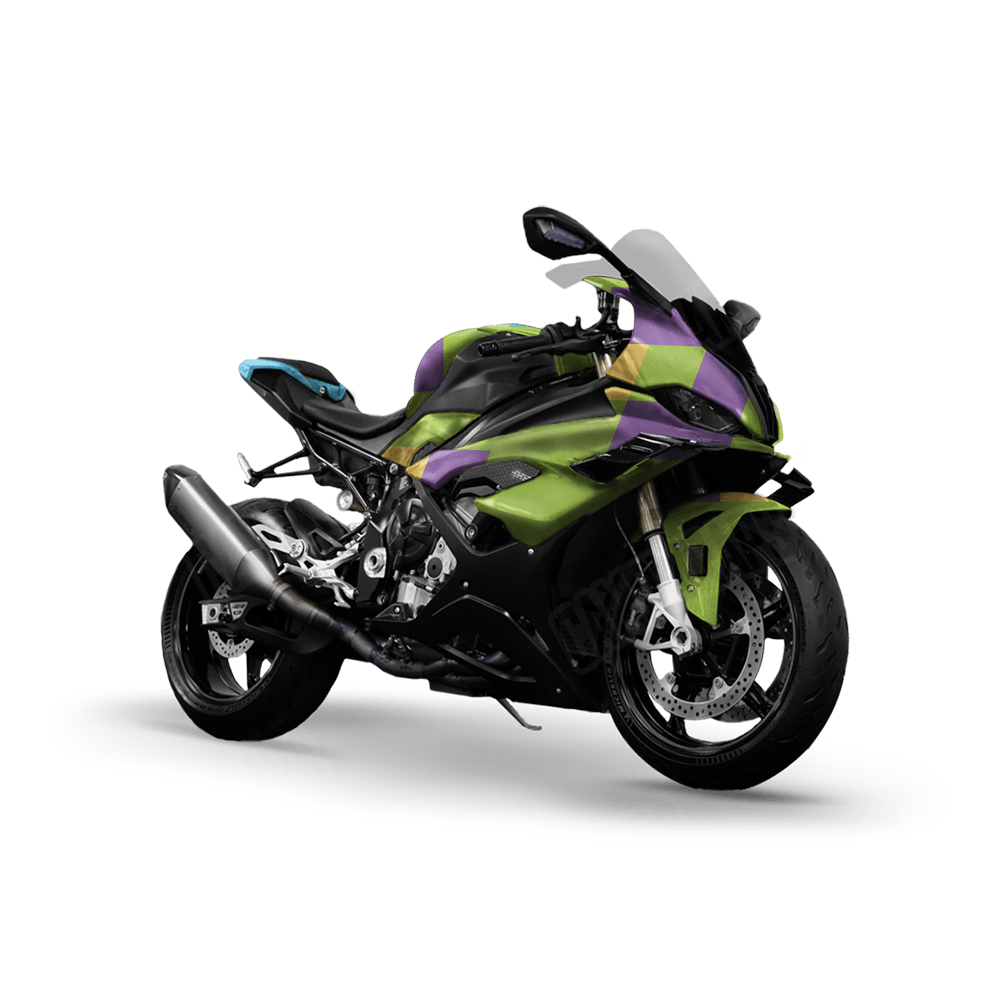 Pixel Carnival Sports Bike Wraps