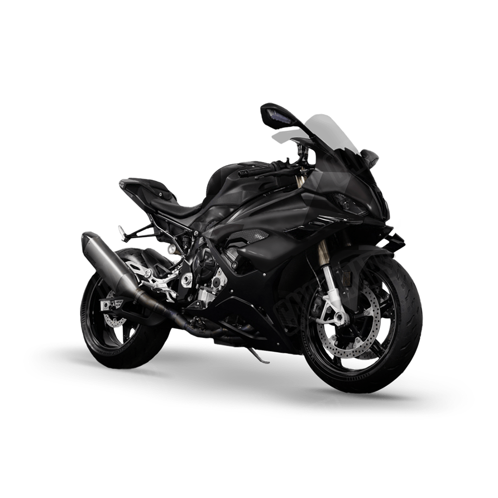 Pixel Elite Black Sports Bike Wraps