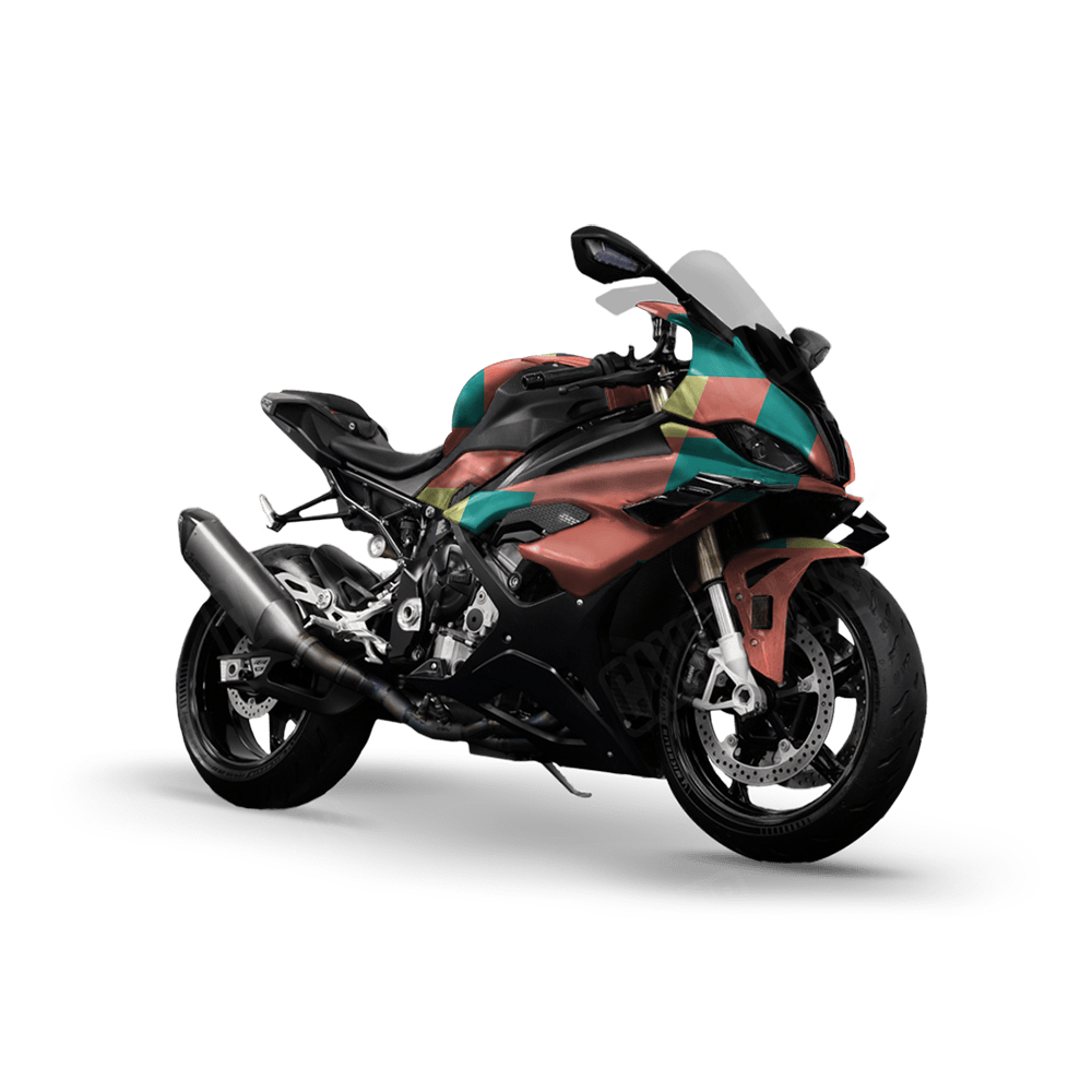 Pixel Fiesta Sports Bike Wraps
