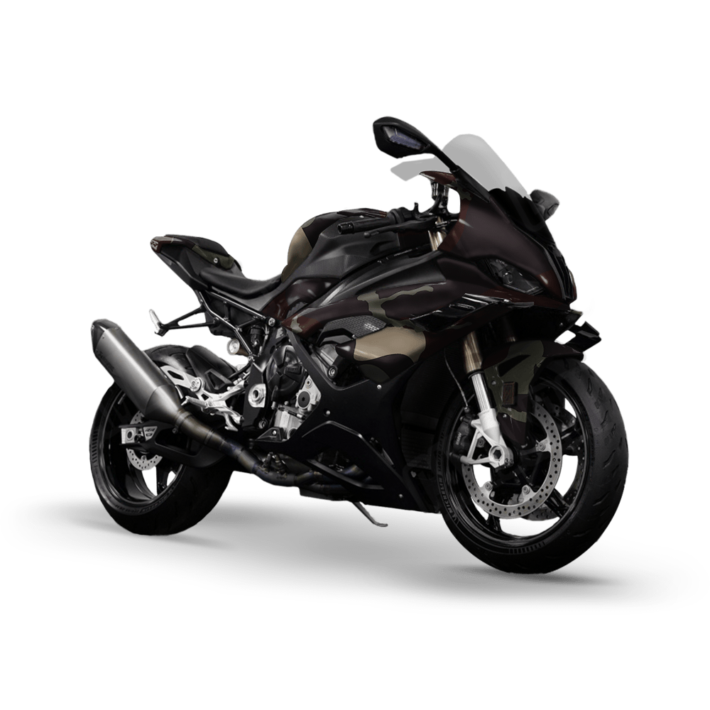 Jumbo Ragged Militant Blood Camo Sports Bike Vinyl Wrap