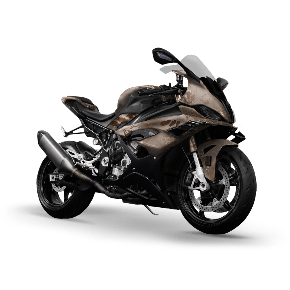 Kryptek Nomad Camo Sports Bike Vinyl Wrap