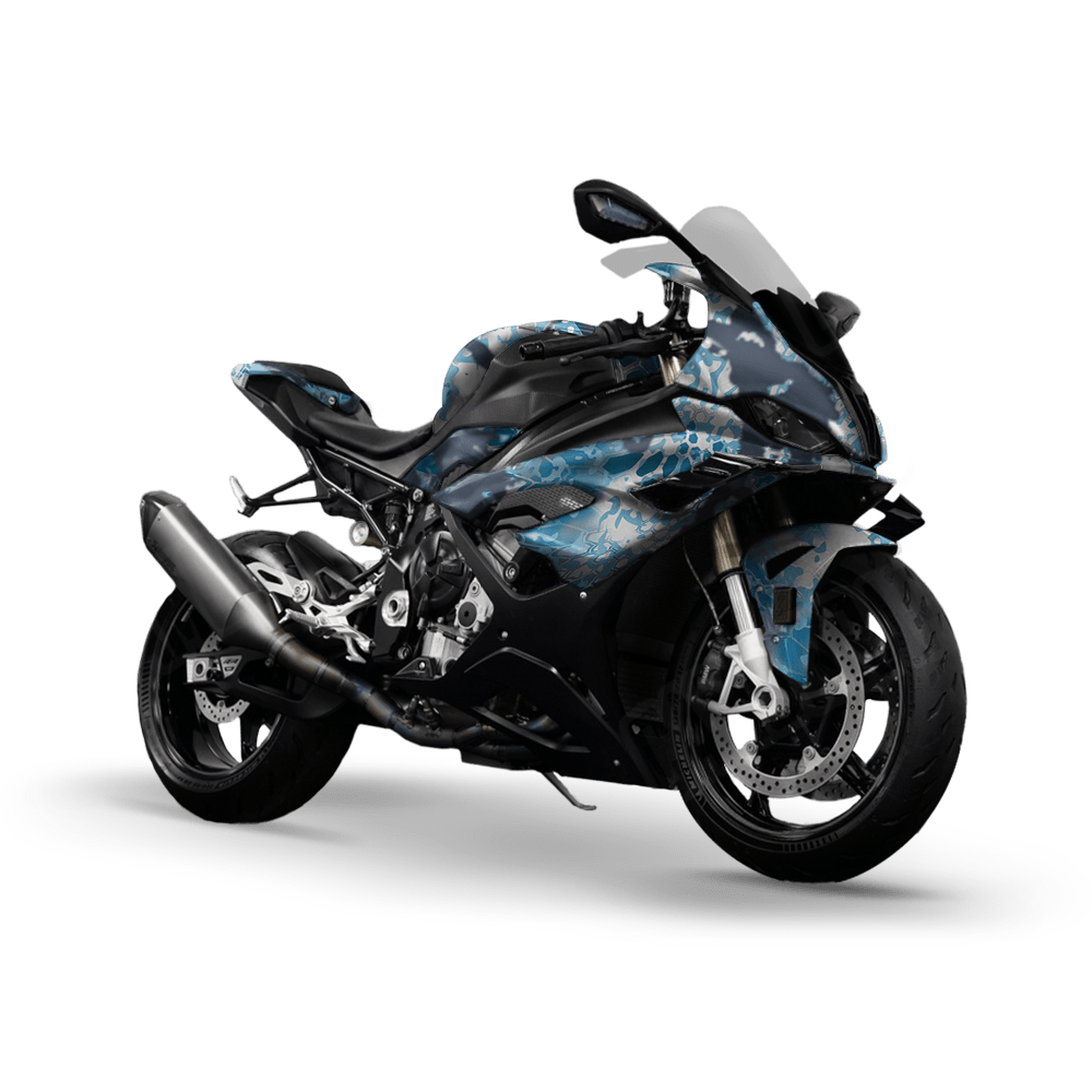 Kryptek Obskura Litus Camo Sports Bike Vinyl Wrap
