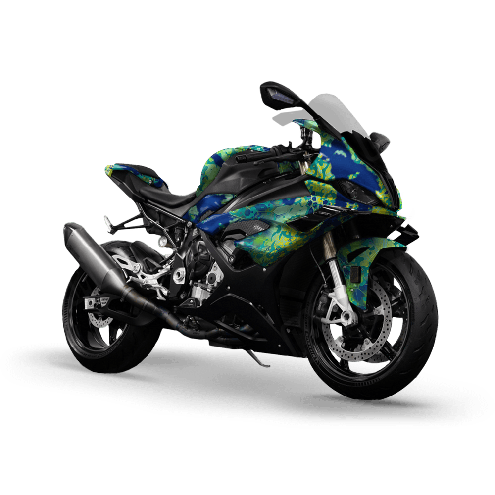 Kryptek Obskura Mahi Mahi Camo Sports Bike Vinyl Wrap