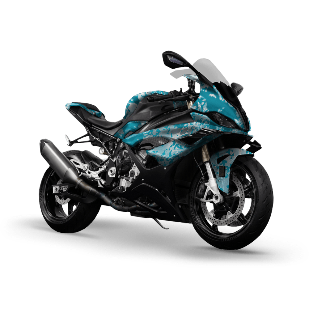 Kryptek Obskura Shallows Camo Sports Bike Vinyl Wrap