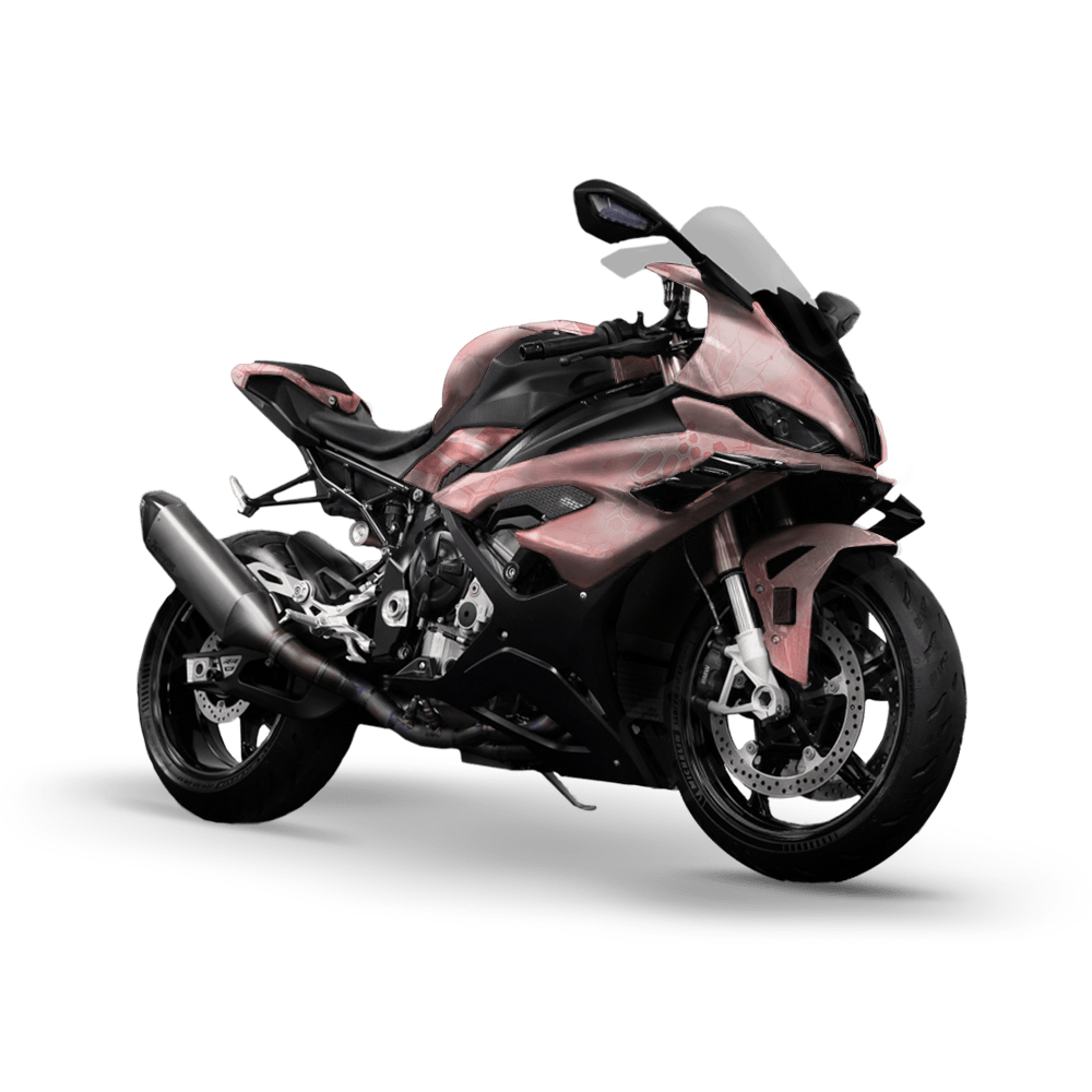 Kryptek Pink Camo Sports Bike Vinyl Wrap