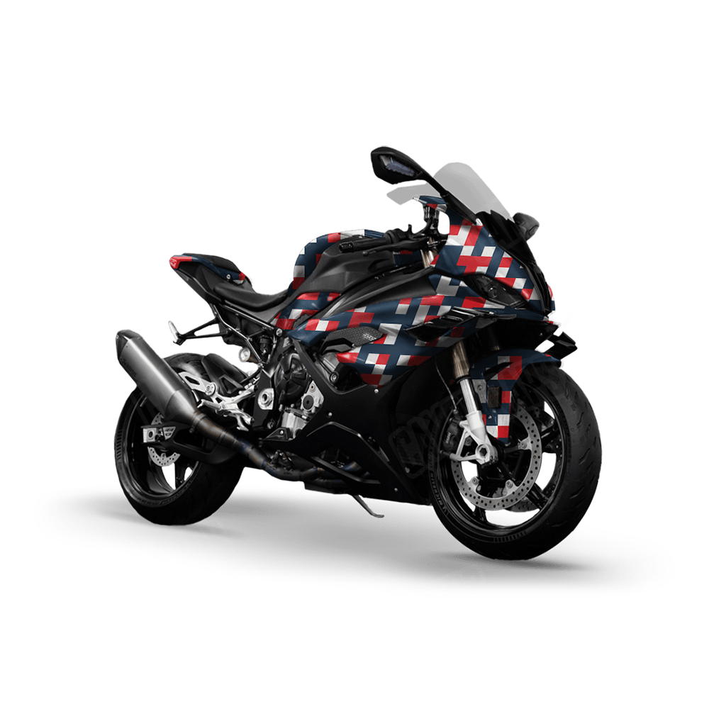 Pixel America Sports Bike Wraps