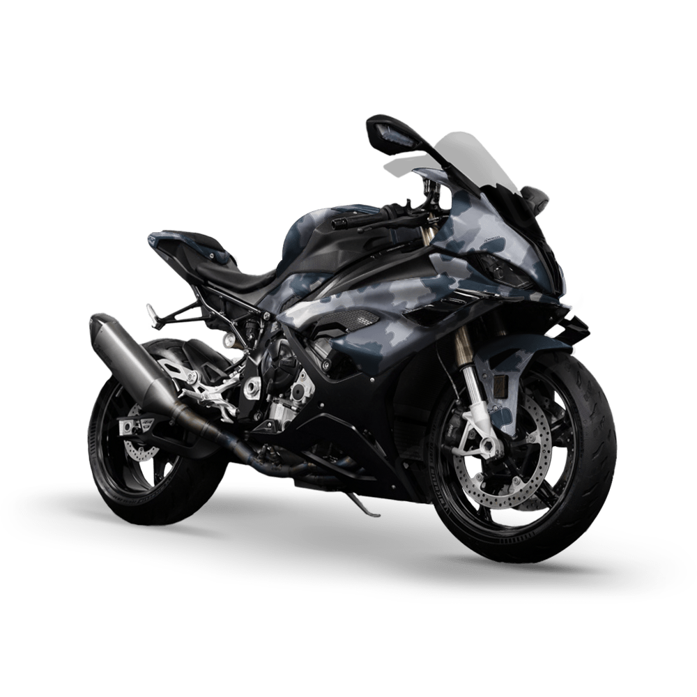 Nemesis Night Ops Camo Sports Bike Vinyl Wrap