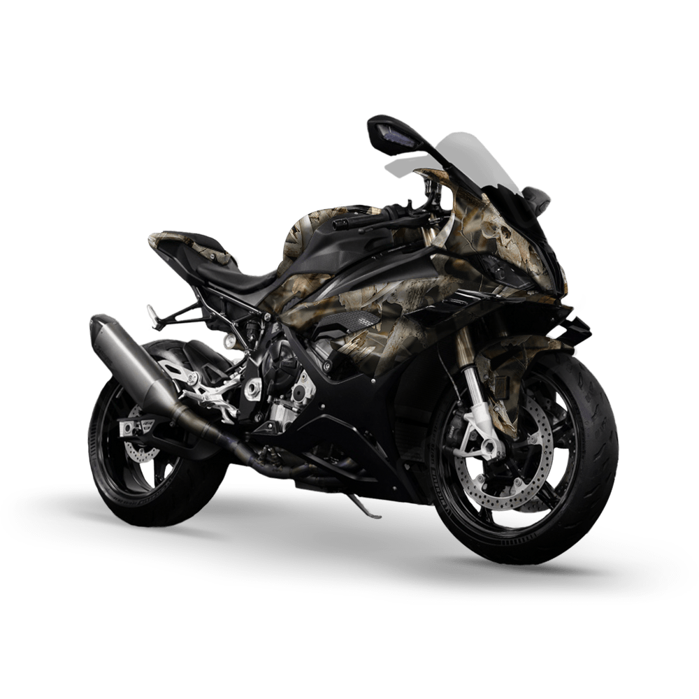 Next Bonz Camo Sports Bike Vinyl Wrap