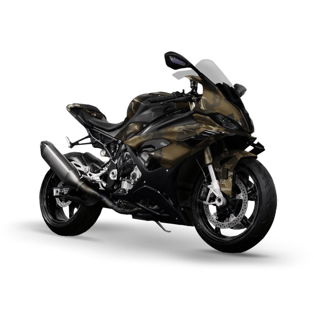 RELV X3 Harvester Camo Sports Bike Vinyl Wrap