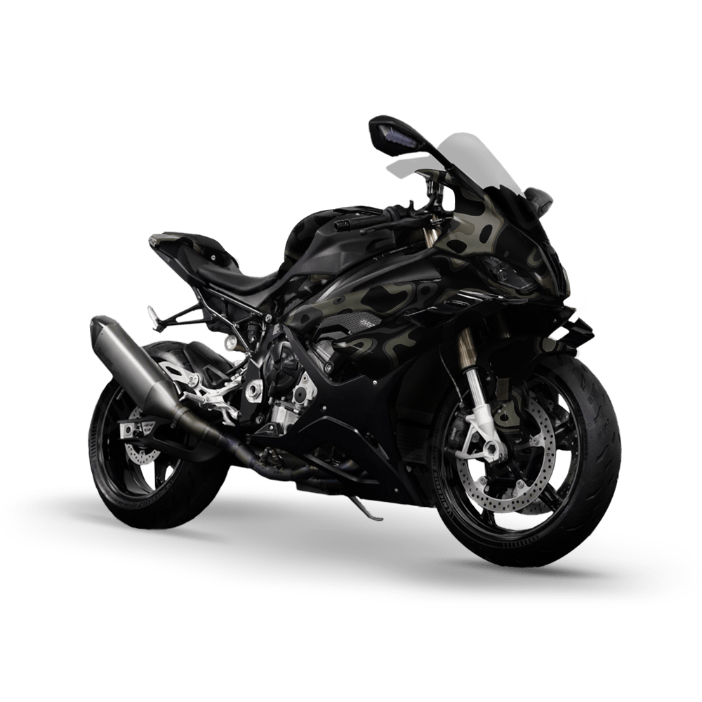 RELV X3 Marauder Camo Sports Bike Vinyl Wrap