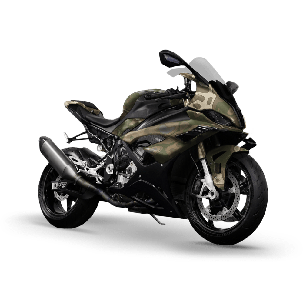 RELV X3 Moab Camo Sports Bike Vinyl Wrap