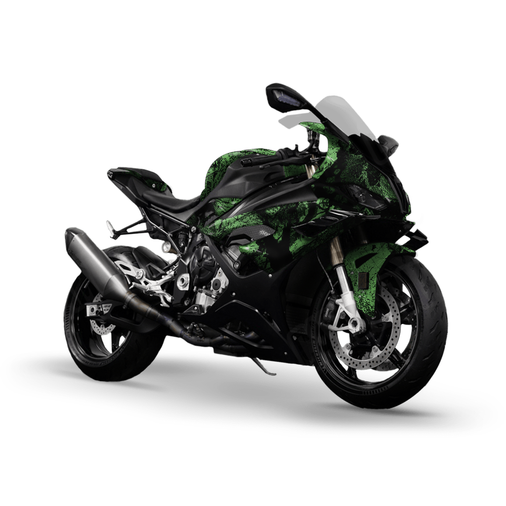 Realtree WAV3 Monster Camo Sports Bike Vinyl Wrap