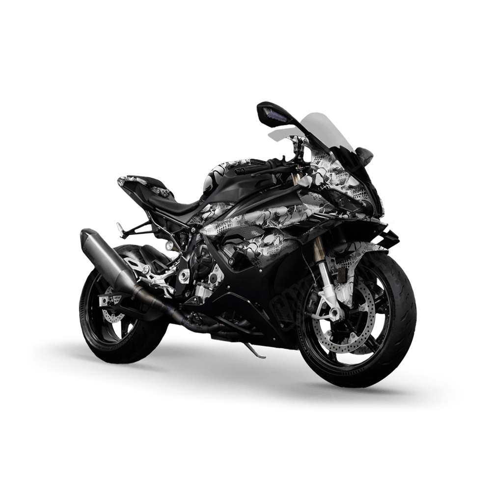 Skull X Ray Sports Bike Wraps