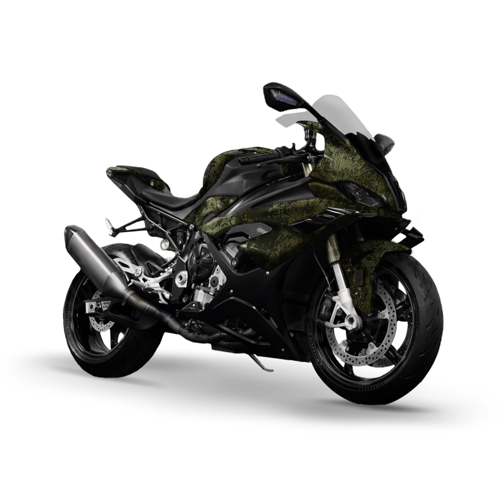 Substrate Shadowbark Camo Sports Bike Vinyl Wrap