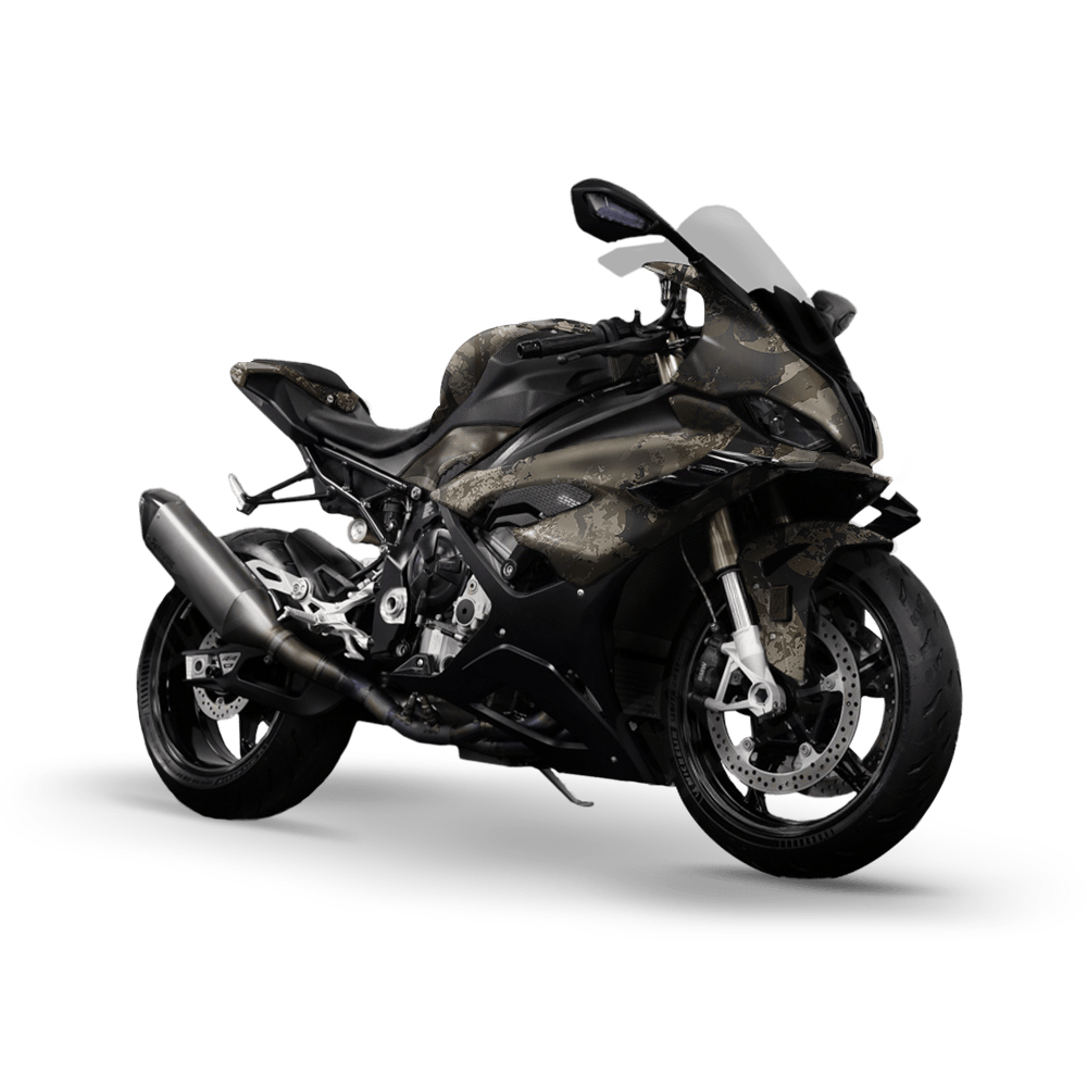 Veil Stoke Flat Camo Sports Bike Vinyl Wrap
