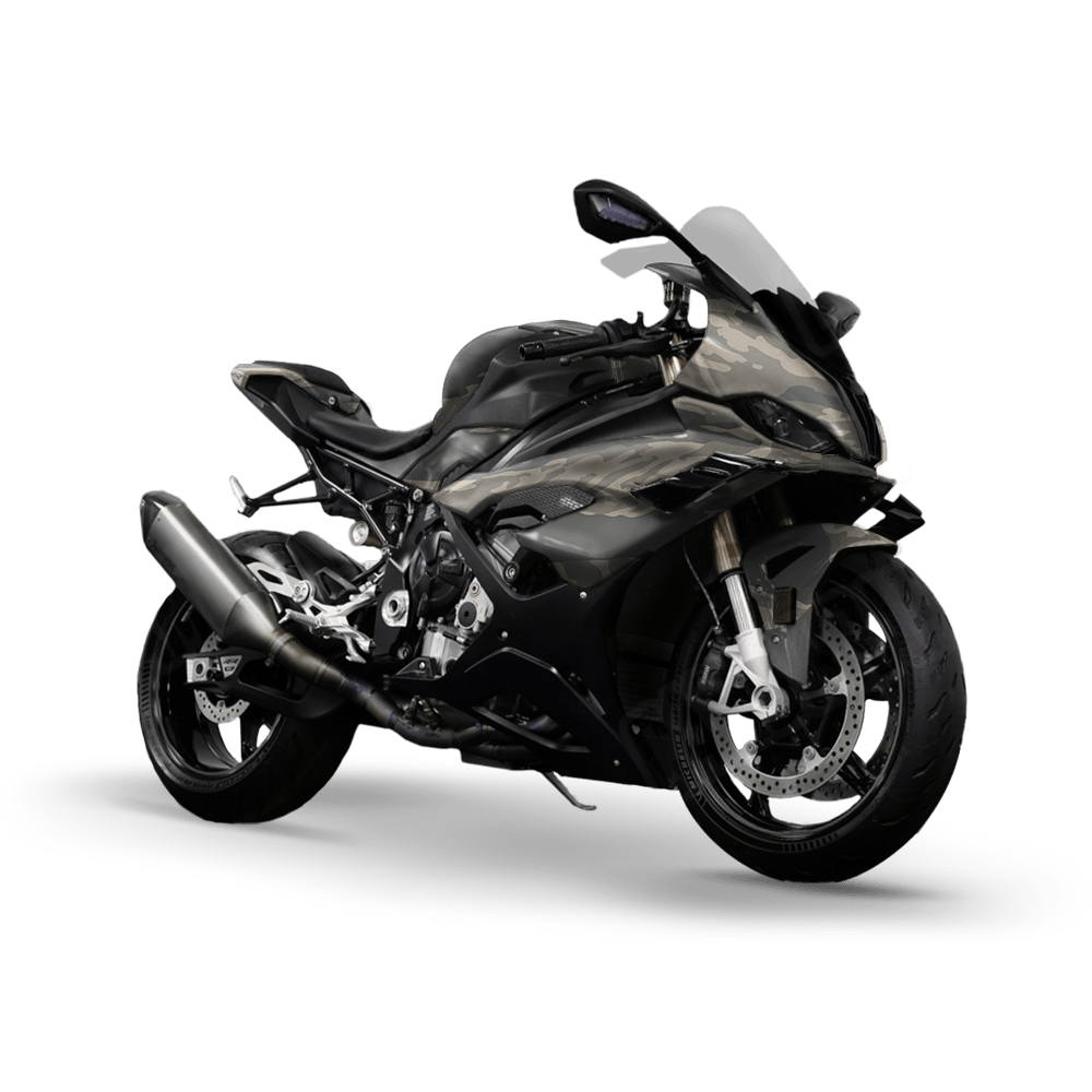 Vietnam Tiger Stripe Army Camo Sports Bike Vinyl Wrap