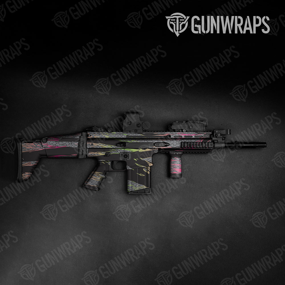 Dragonbreath Retro Punk Tactical Gun Skin Vinyl Wraps