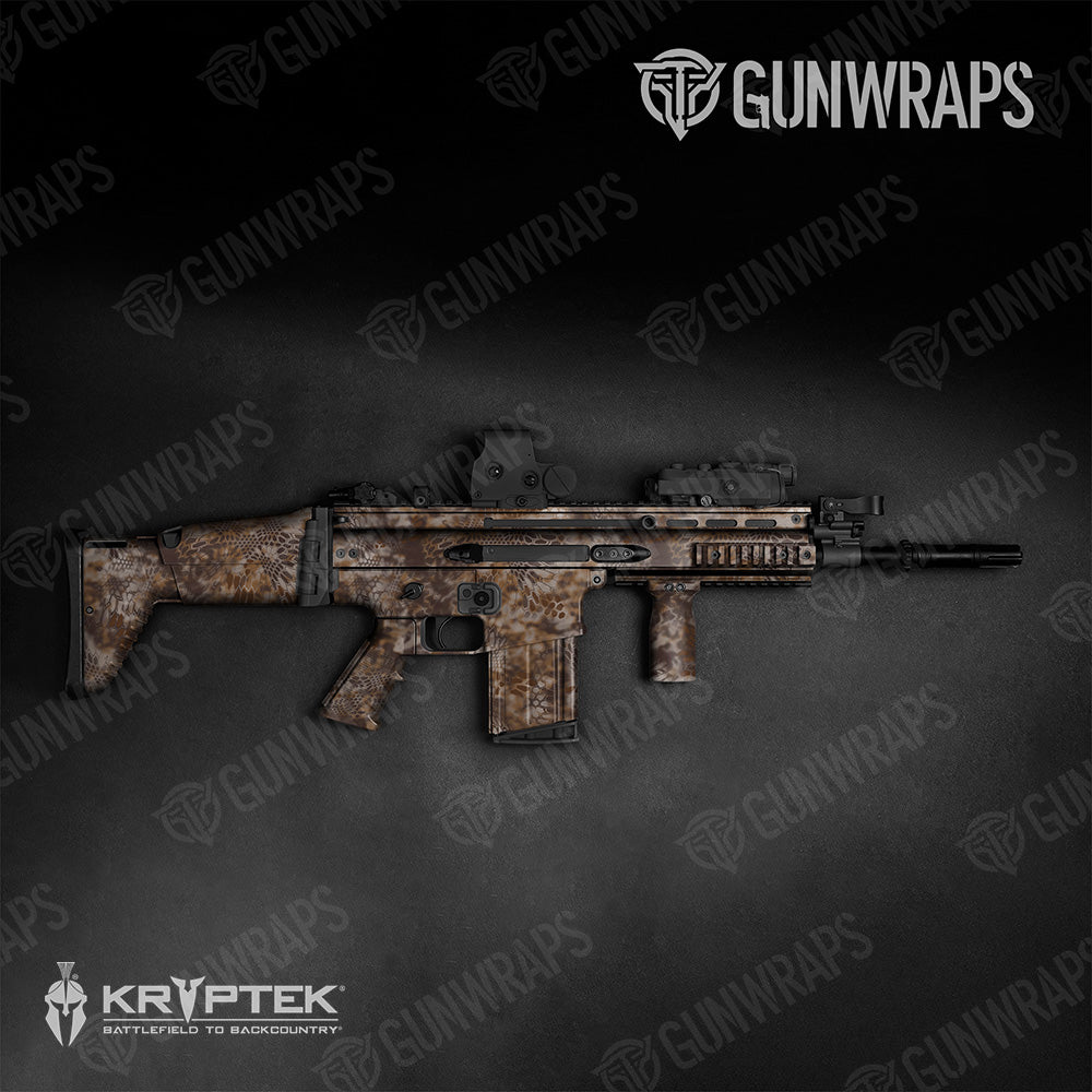 Tactical Kryptek Banshee Camo Gun Skin Vinyl Wrap