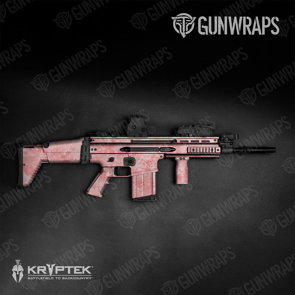 Tactical Kryptek Pink Camo Gun Skin Vinyl Wrap