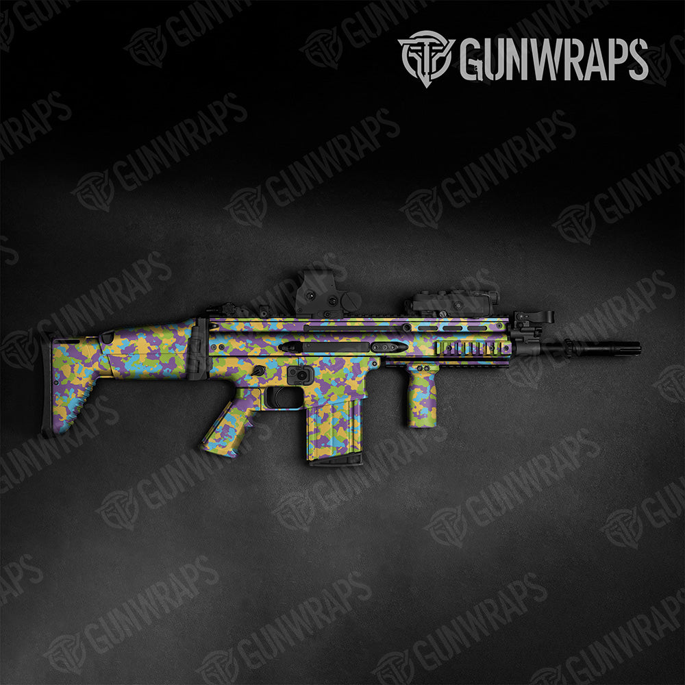 Tactical Cumulus Carnival Camo Gun Skin Vinyl Wrap