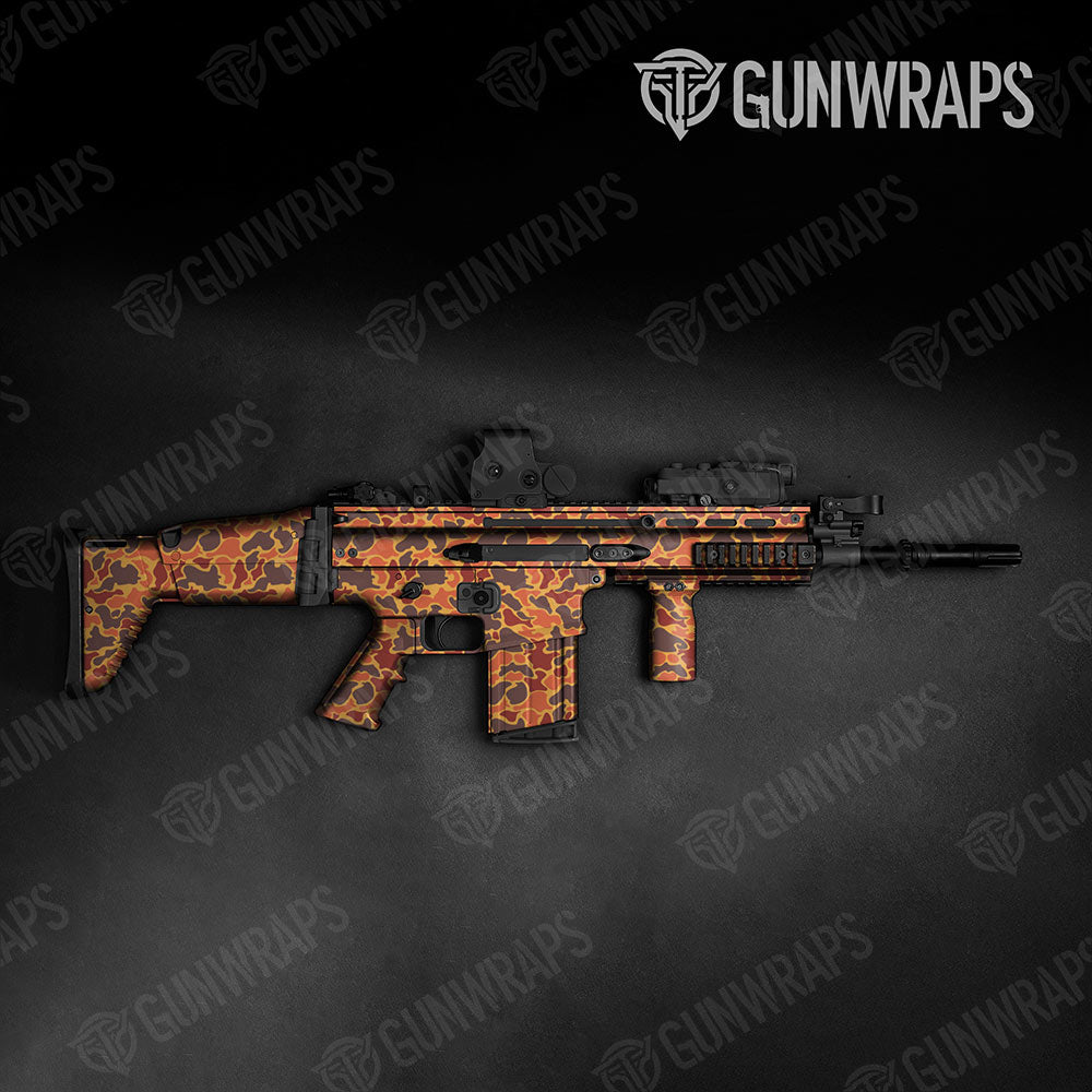 Old School Duck Autumn Tactical Gun Skin Vinyl Wraps