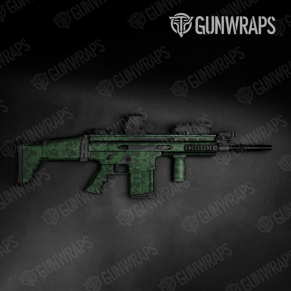 Old School Duck Elite Green Tactical Gun Skin Vinyl Wraps