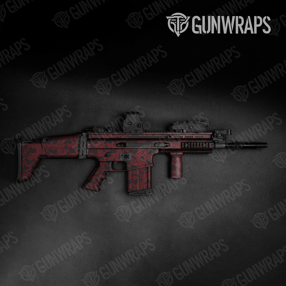 Old School Duck Vampire Red Tactical Gun Skin Vinyl Wraps