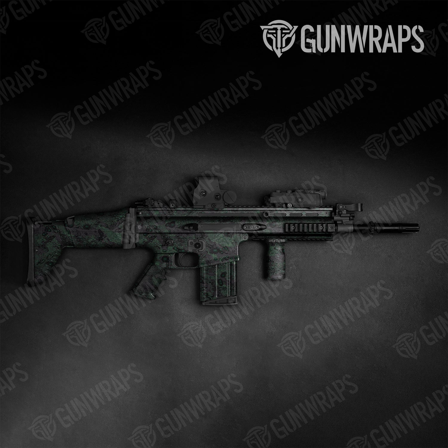 Tactical Toadaflage Graveyard Camo Gun Skin Vinyl Wrap