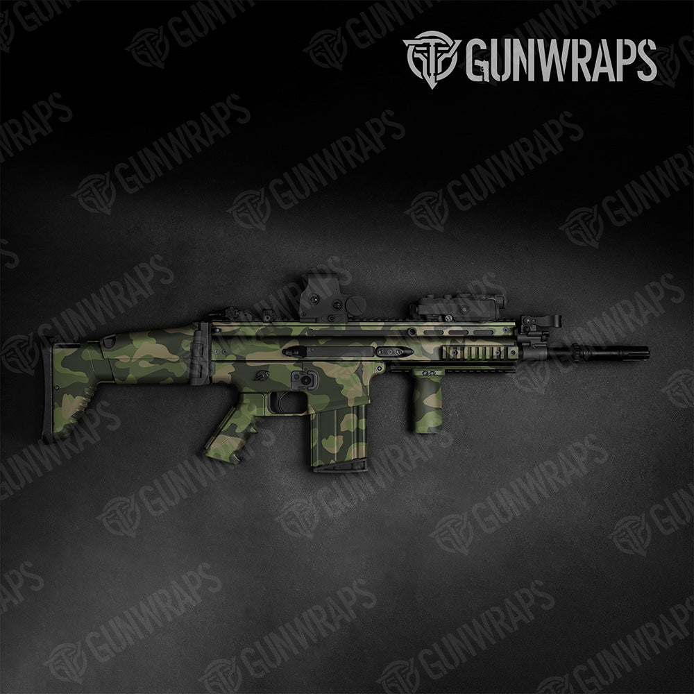Tactical Classic XL Army Green Camo Gun Skin Vinyl Wrap