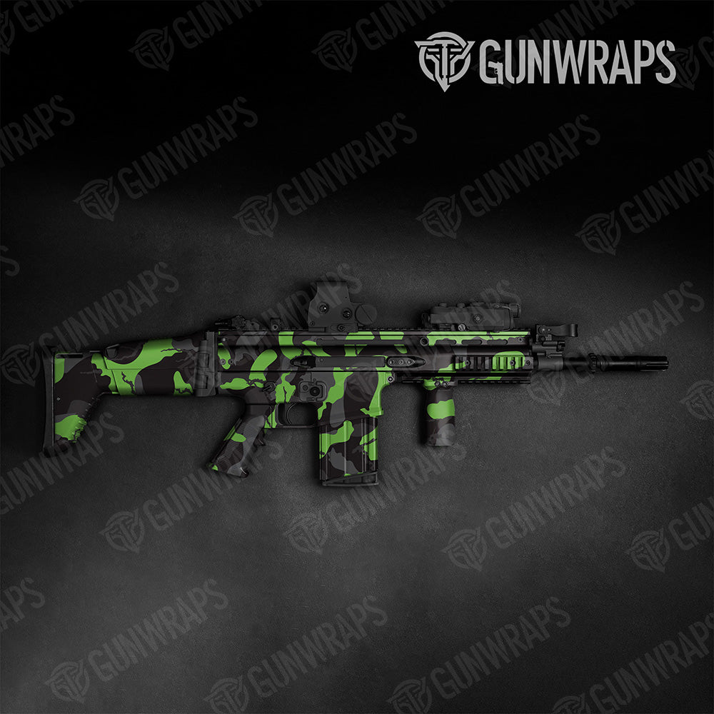 Tactical Ragged XL Metro Green Camo Gun Skin Vinyl Wrap