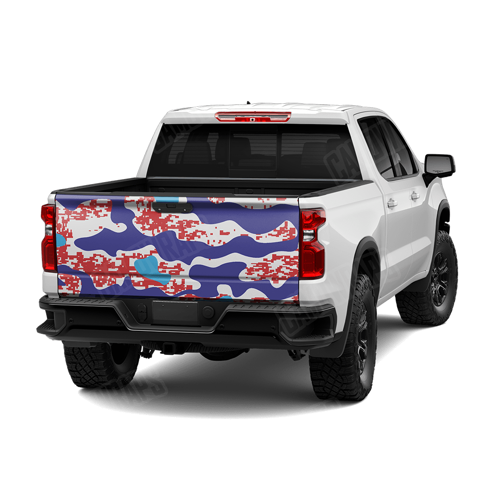 Compound M Series Camo Tailgate Vinyl Wrap