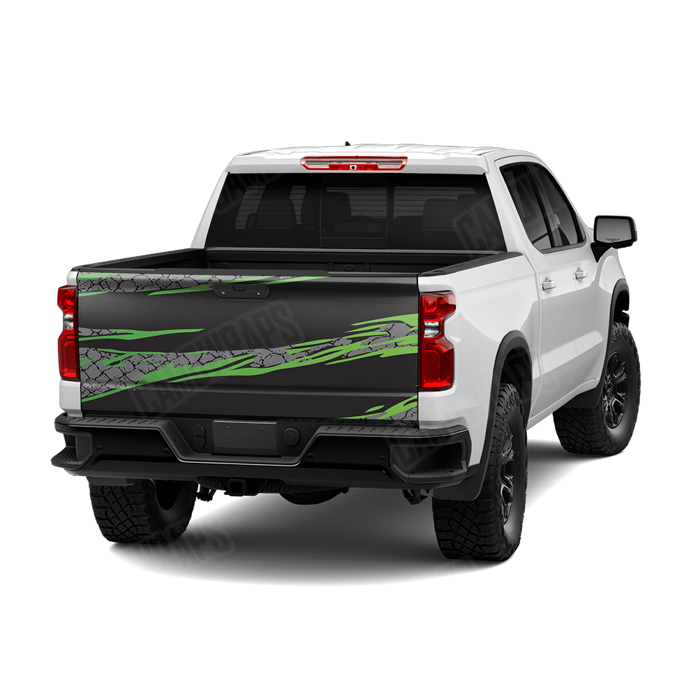 Dragonbreath Green Tailgate Wraps