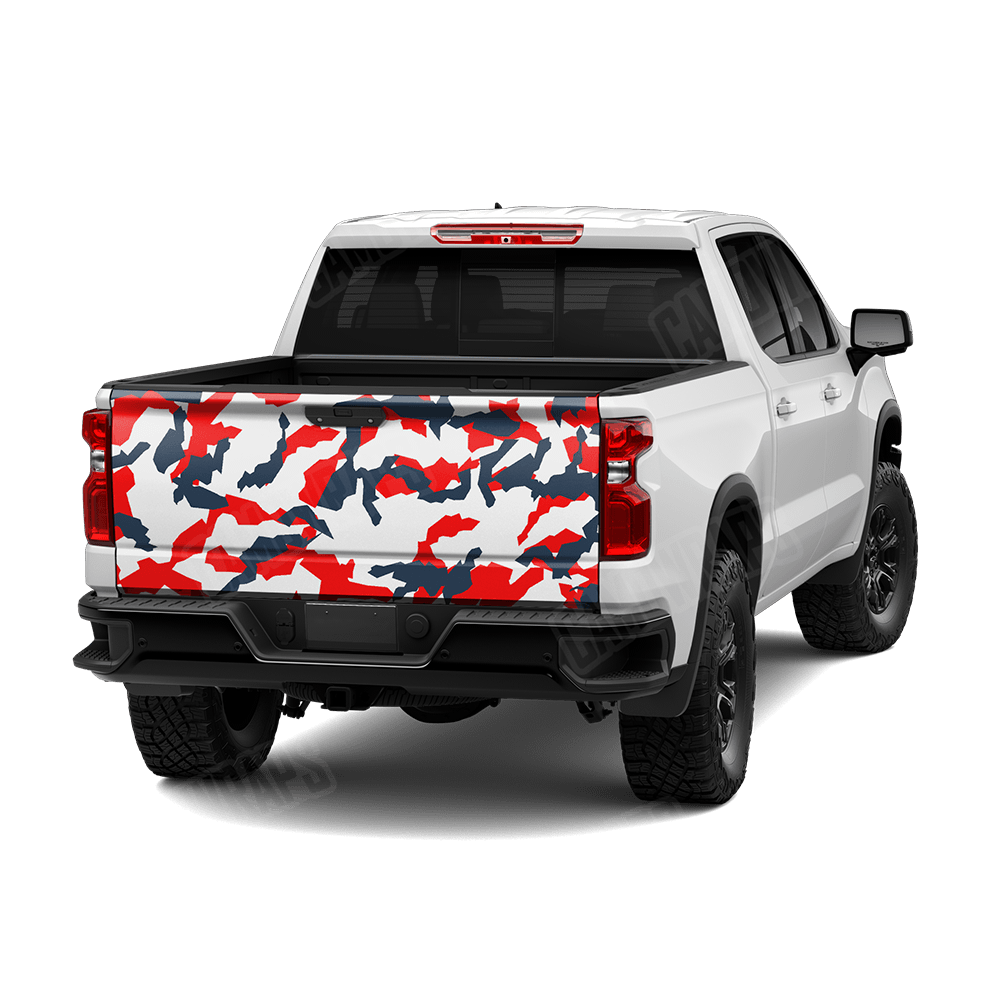 Erratic America Camo Tailgate Vinyl Wrap