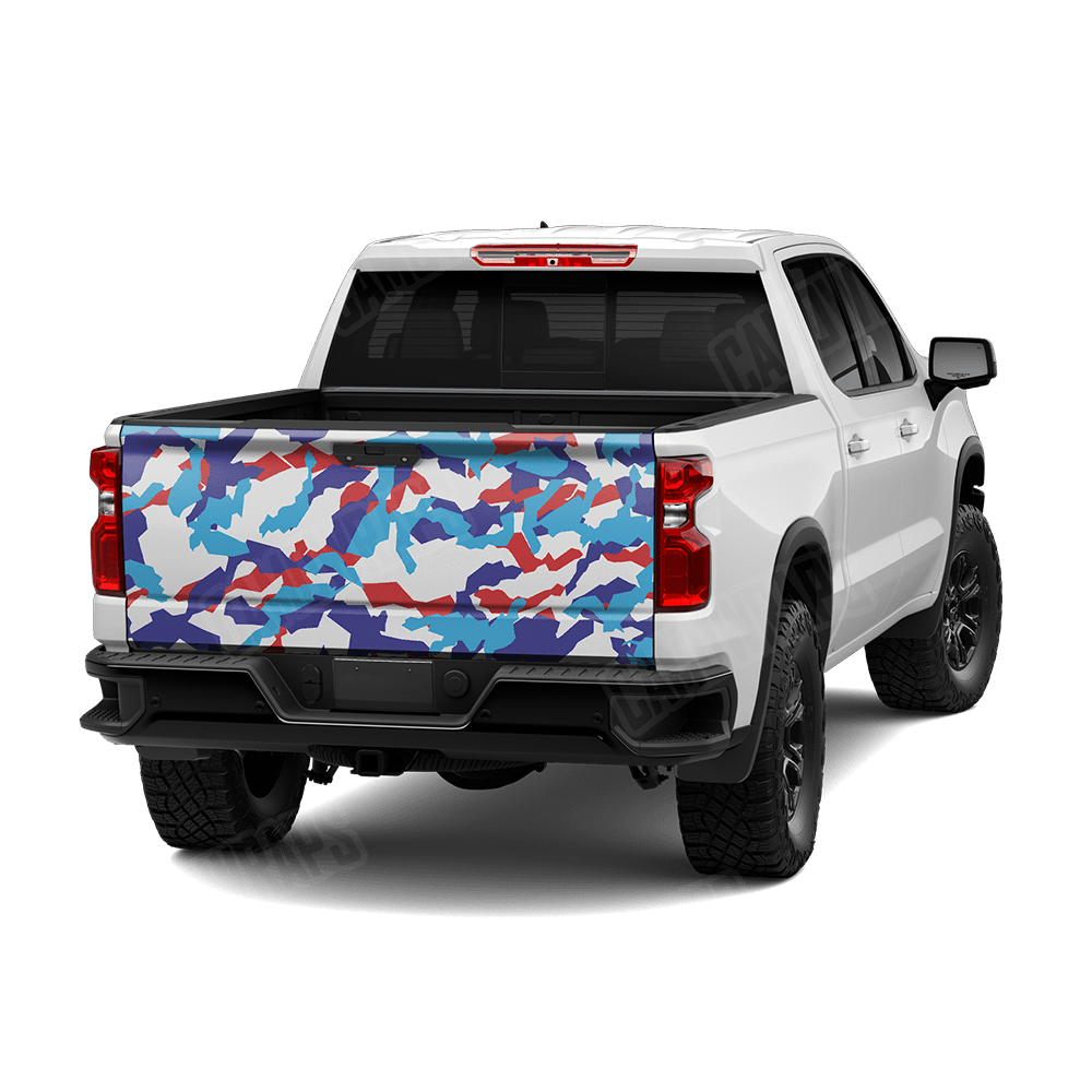 Erratic M Series Camo Tailgate Vinyl Wrap