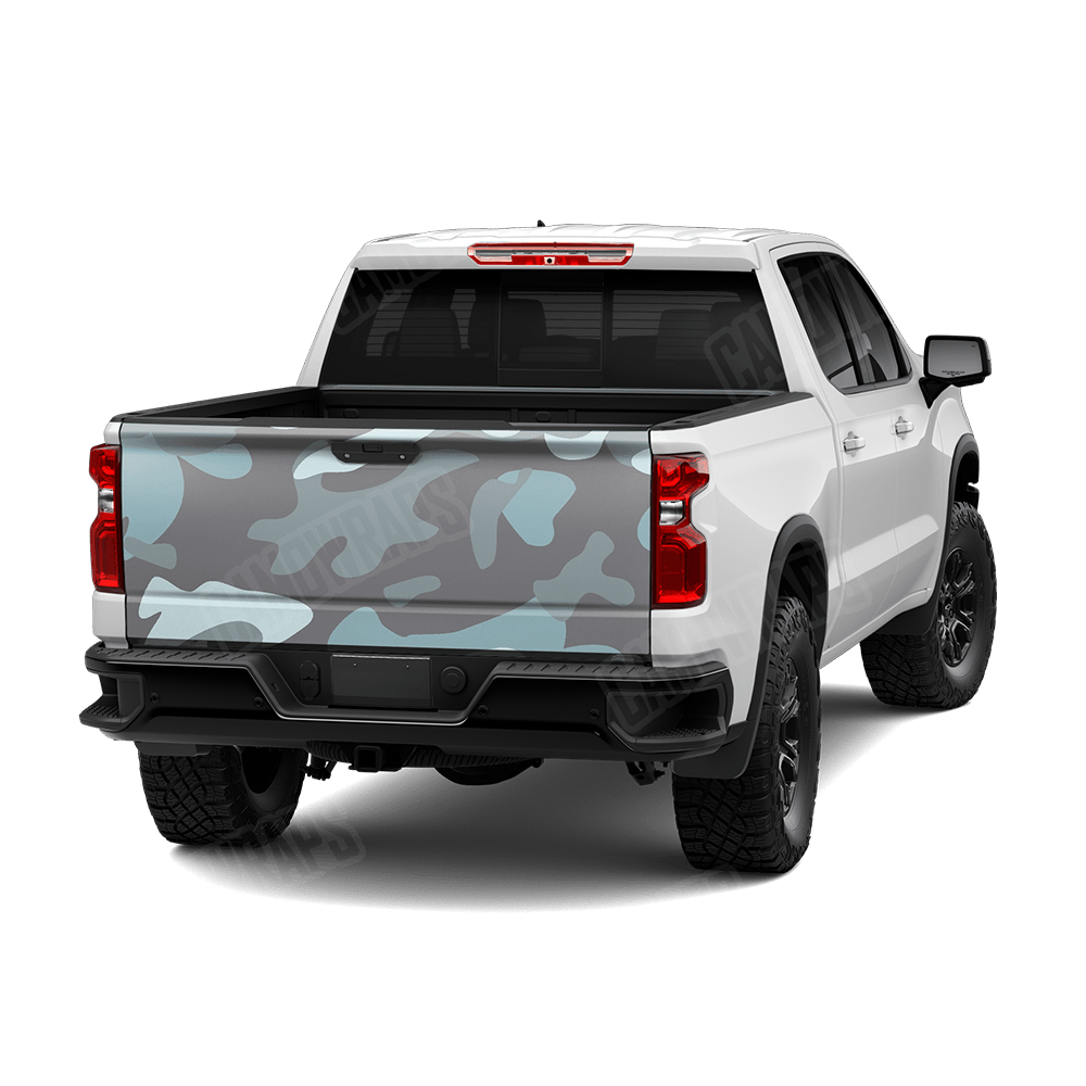 Jumbo Classic Overcast Camo Tailgate Vinyl Wrap