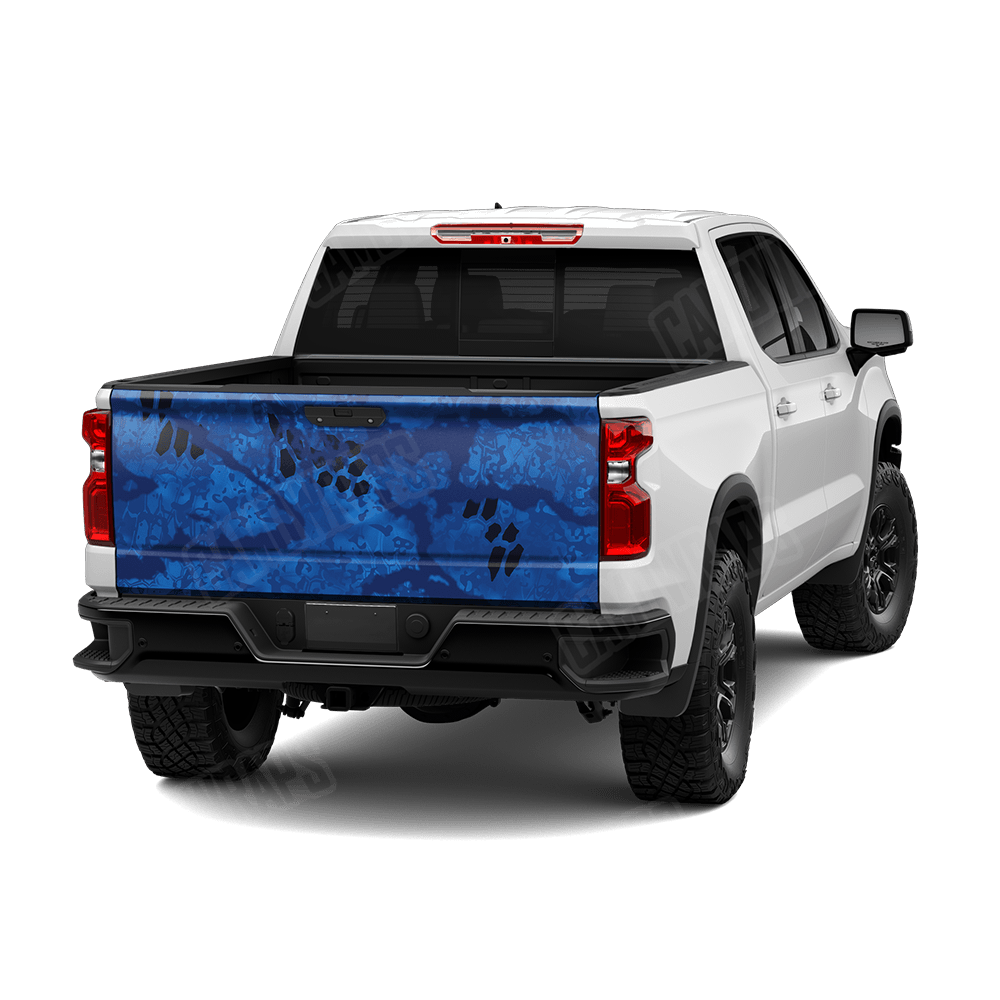 Kryptek Obskura Deep Camo Tailgate Vinyl Wrap