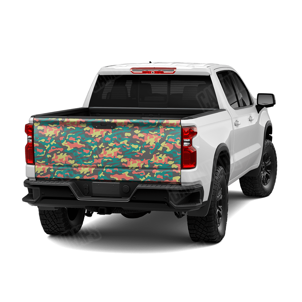 Large Classic Fiesta Camo Tailgate Vinyl Wrap