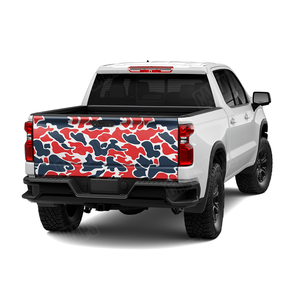 Old School Duck America Tailgate Wraps
