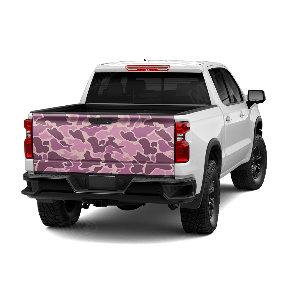 Old School Duck Floral Tailgate Wraps
