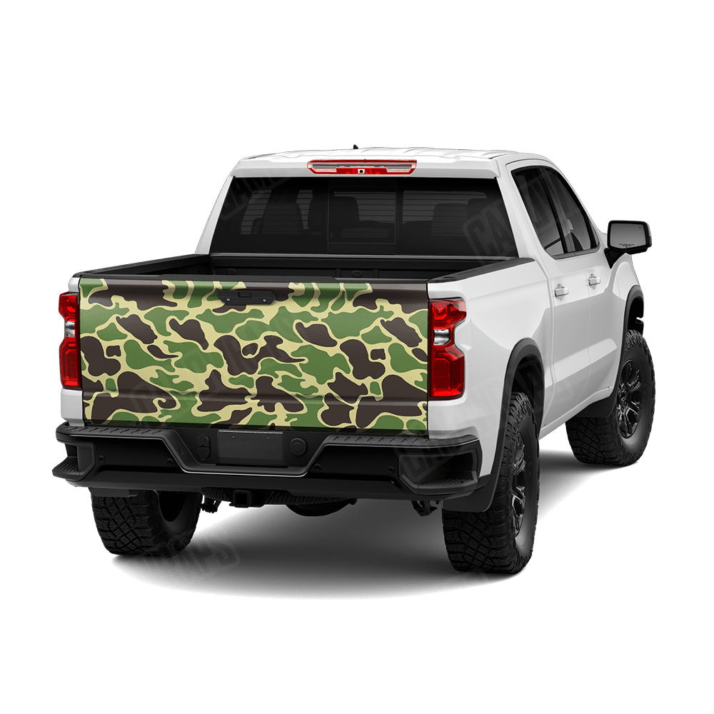 Old School Duck Jungle Tailgate Wraps