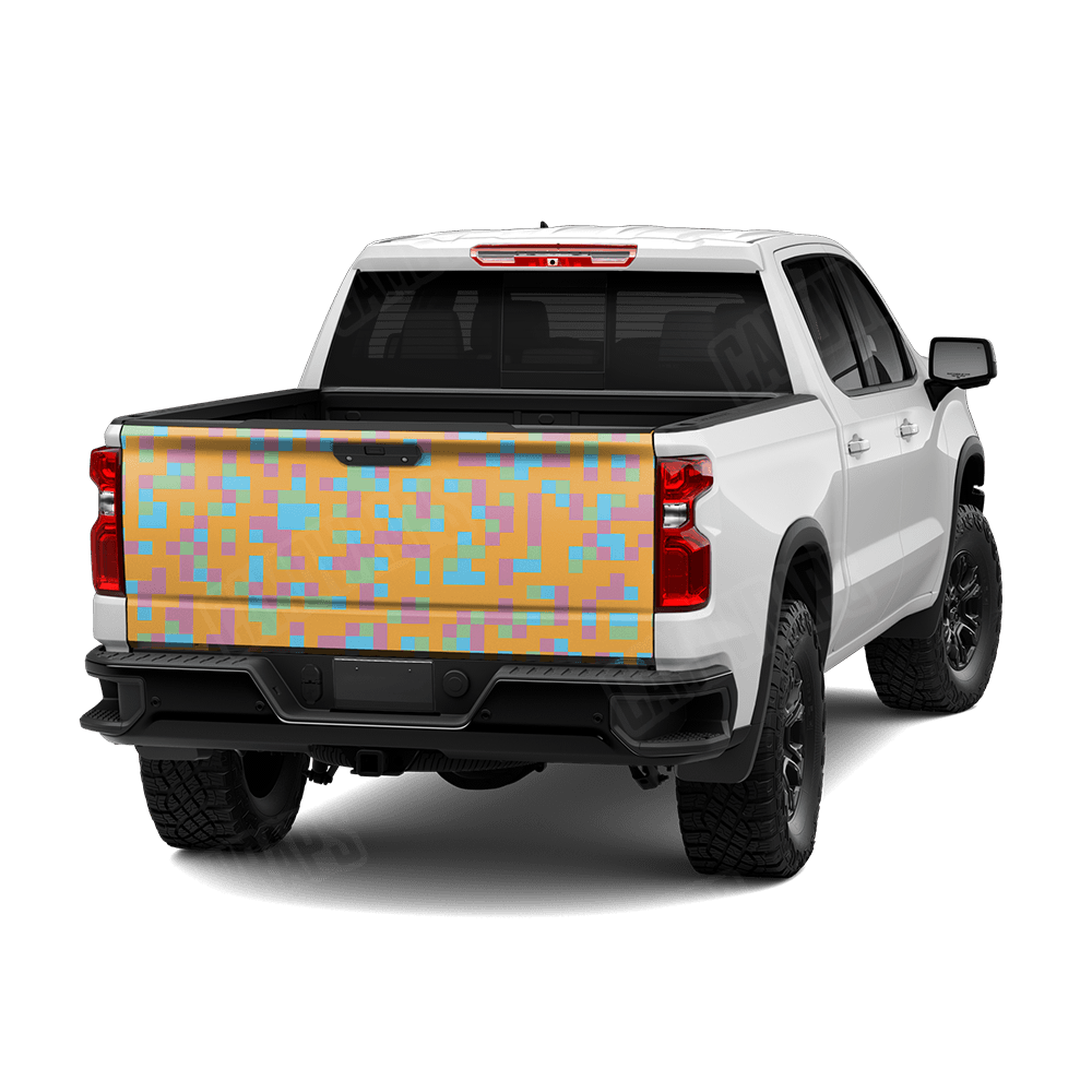 Pixel Sherbert Tailgate Wraps