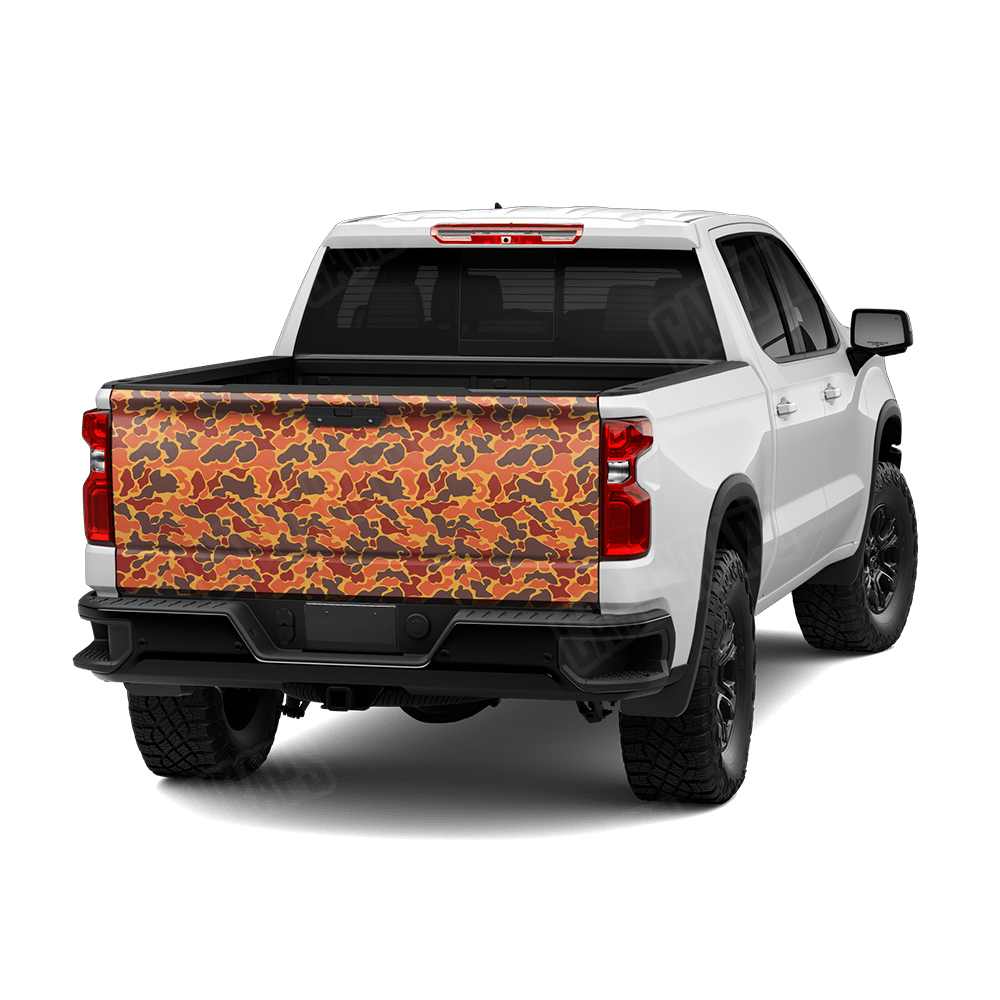 Old School Duck Autumn Tailgate Wraps
