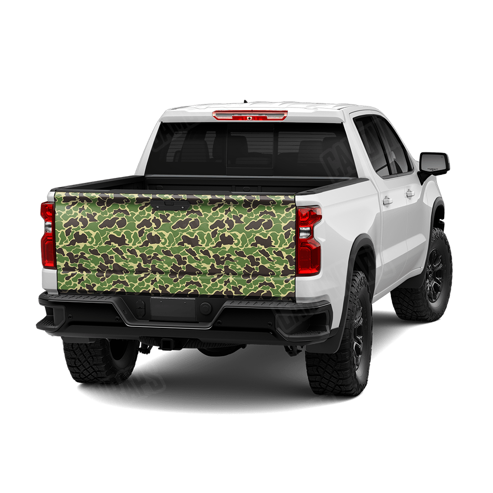 Old School Duck Jungle Tailgate Wraps